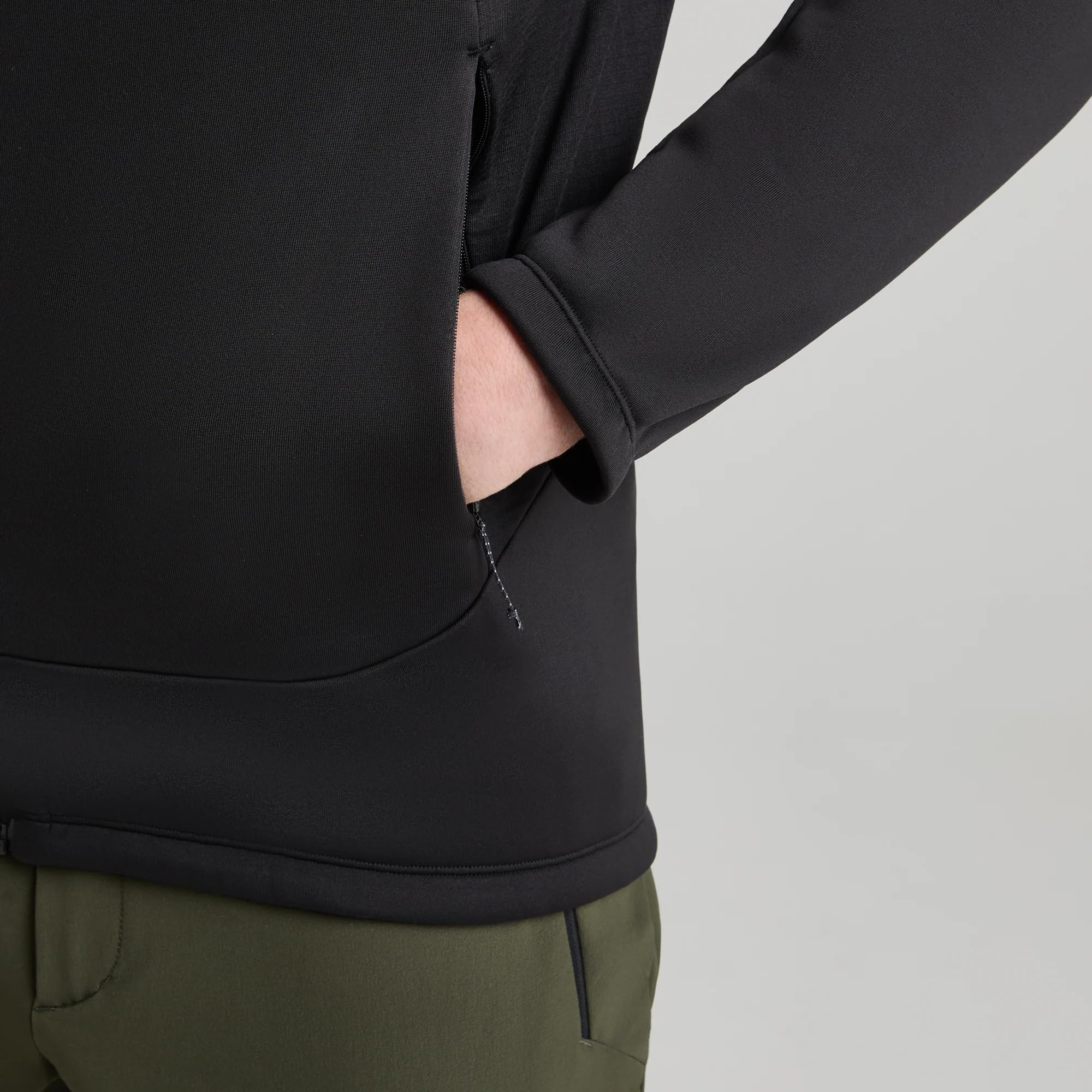 MONTURA Pulse Maglia, Felpa Full Zip in Pile Tecnico da Uomo per Outdoor e Tempo Libero