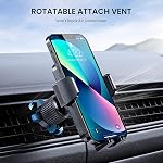 Phone Holders for Your Car Vent Phone Mount for Car Phone Stand for Car [Thick Cases Friendly] Air Vent Clip Cell Phone Holder for Smartphone, iPhone, Automobile Cradles