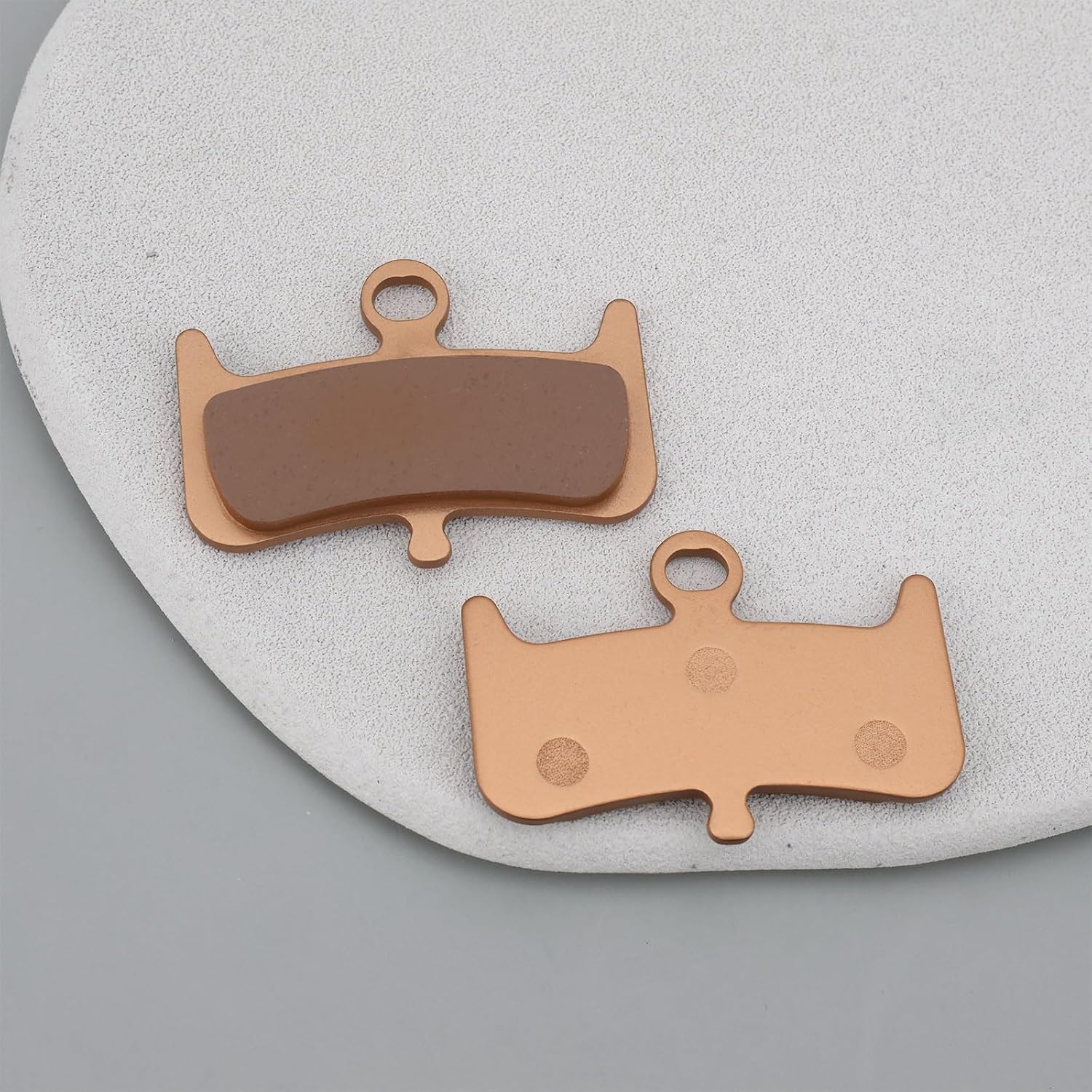 Pair of Sintered Metallic Disc Brake Pads Compatible with Hayes Dominion A4 High-Durability Replacement Set for Mountain Bikes