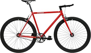 FabricBike Original Pro- Fixie Bike, Flip-Flop Fixed Sprocket, Single Speed, Hi-Ten Steel Frame, 10,45 kg. Size M