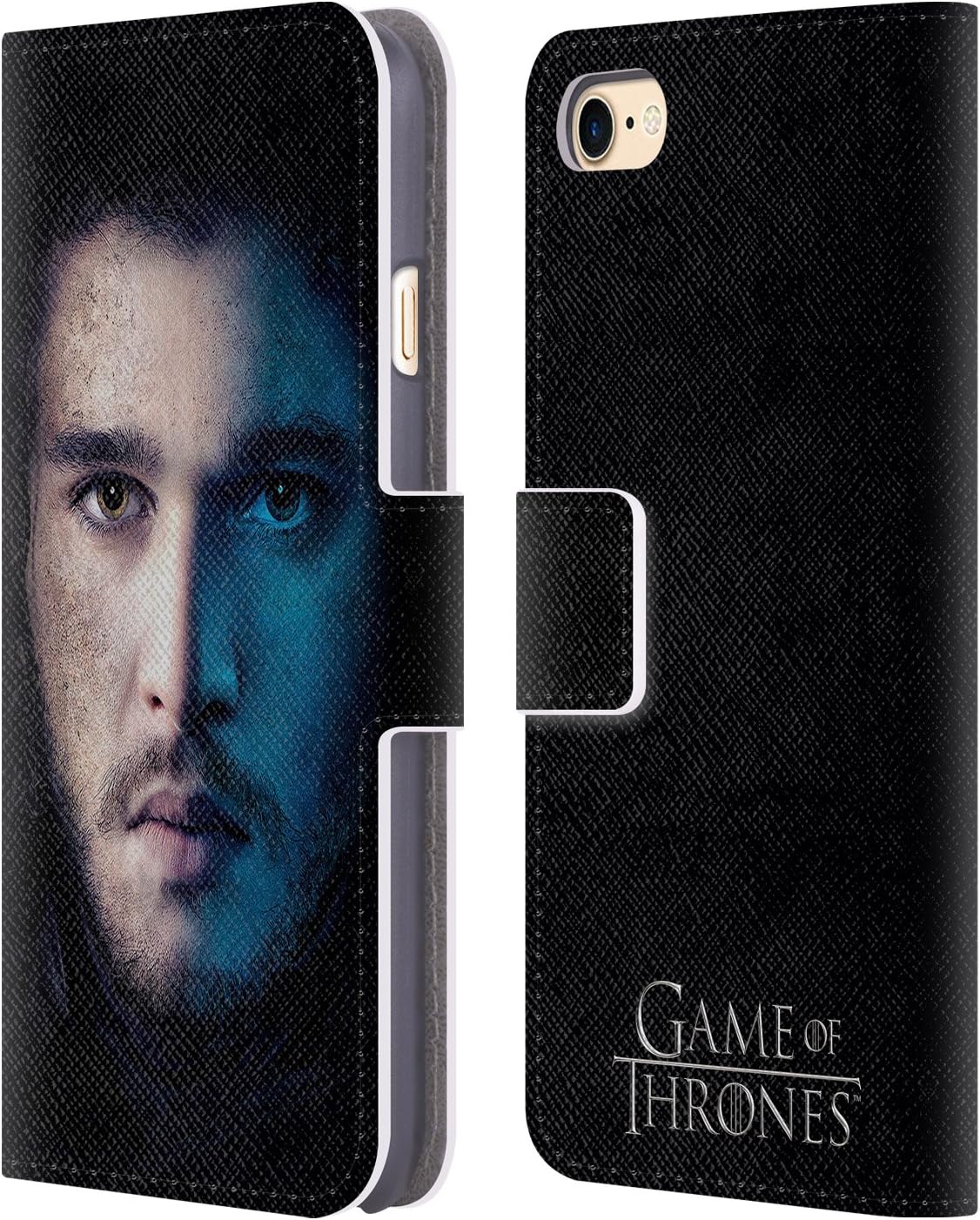 Head Case Designs Officially Licensed HBO Game of Thrones Daenerys Targaryen Valar Morghulis Leather Wallet Case Compatible with Apple iPhone 7/8 / SE 2020 & 2022