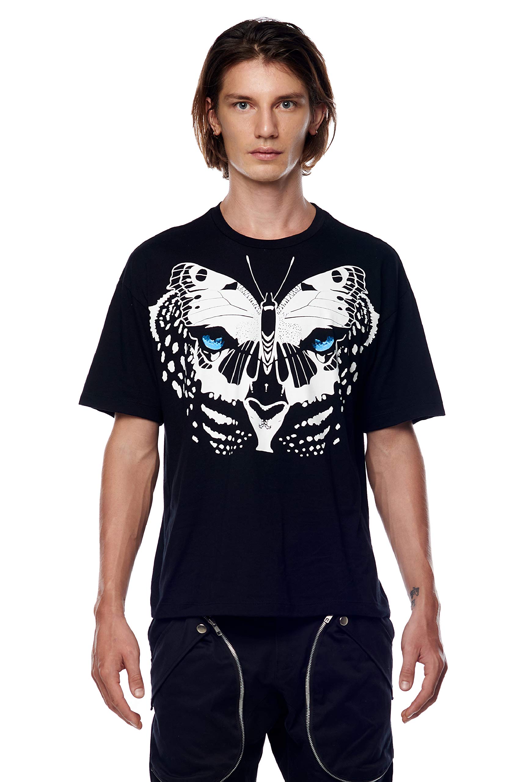 Jonny Cota Studio Leopard Wings Print T-Shirt, Men's and Women's