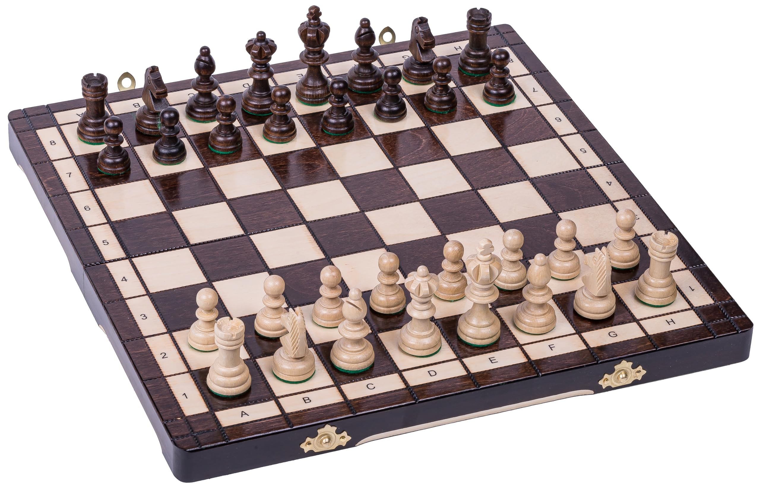 King's '36 Schaakspel 35 x 35 cm – De Schaakshop