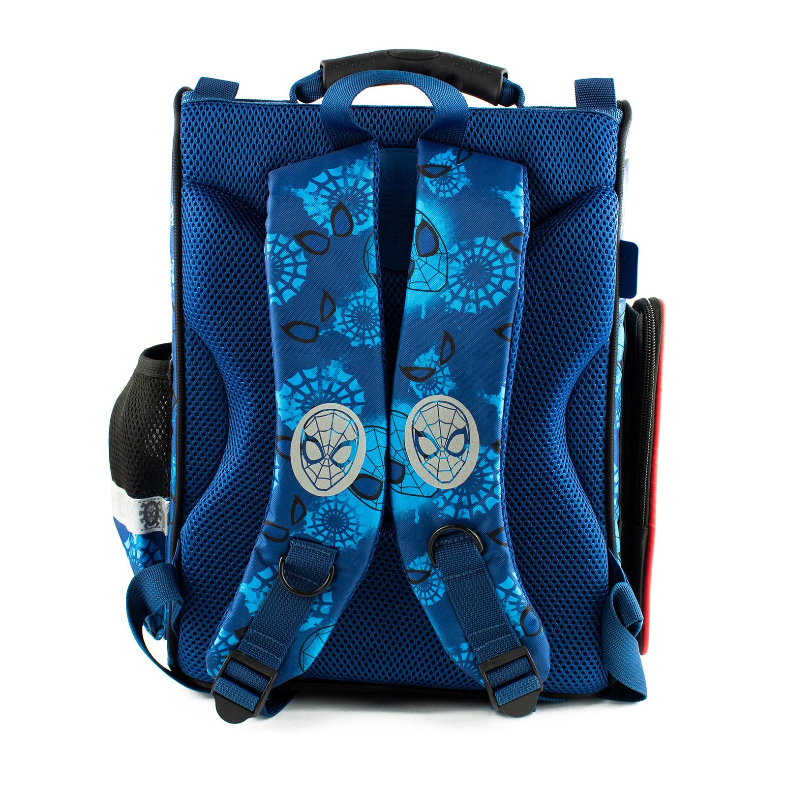 Spiderman Schulranzen Set 13-TLG. - Schultasche Jungen 1. Klasse - Grundschule Ranzen - Ergonomischer Schulrucksack