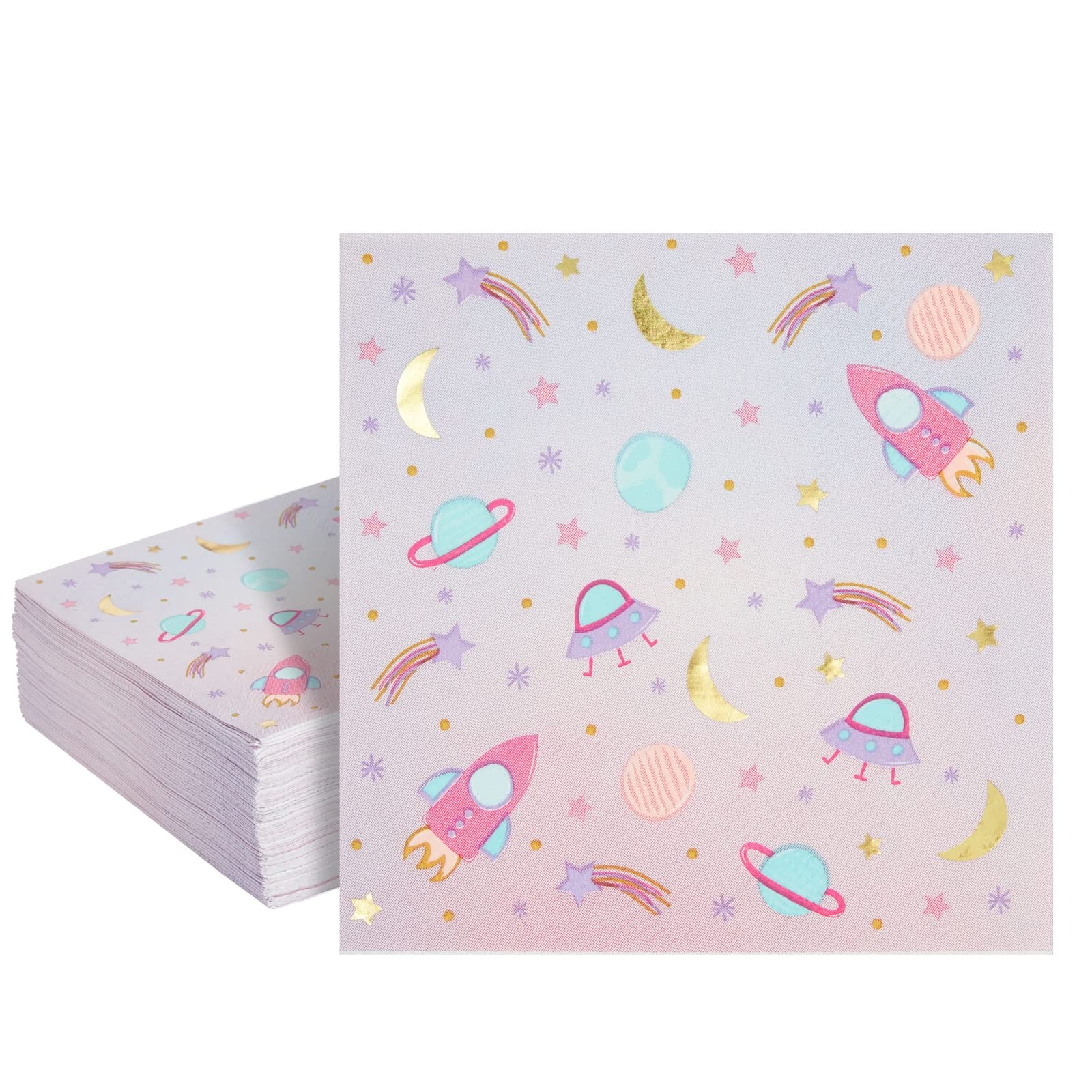Baby Shower Napkins - Light Tan Welcome Little One -12