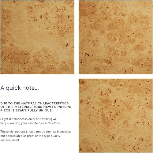 Miniatura 5 de Modway Hudson - Mesa consola de madera con 2 cajones