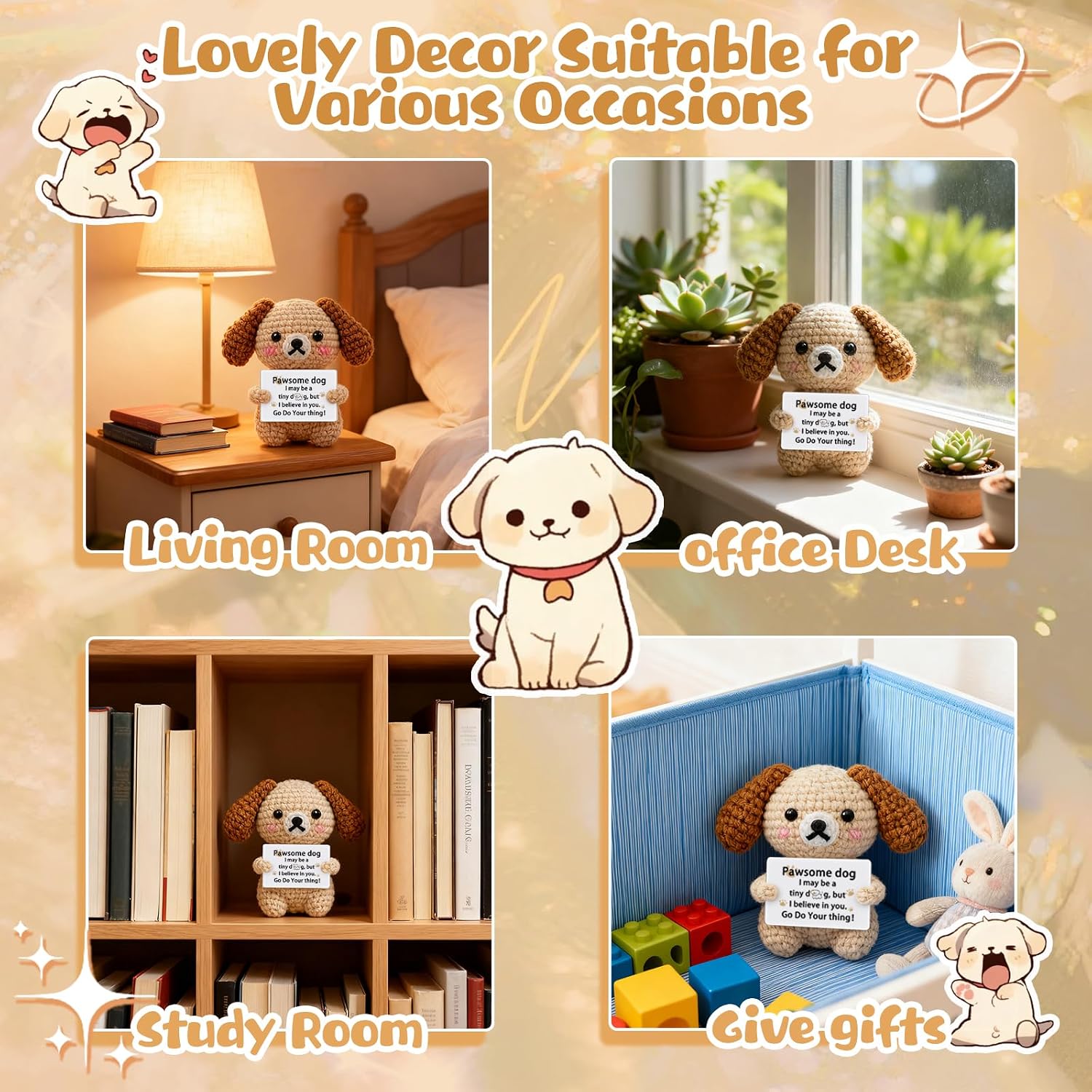 Mini Funny Dog Graduation Gifts, Inspirational Gifts for Women image 5