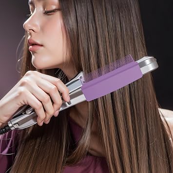 Comb Attachment for Flat Iron Clip On Straightener Straight Hair Comb