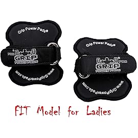 Original Lifting Grips The Alternative to Gym Workout Gloves Comfortable & Light Weight Grip Pad for Men & Women That Want to Eliminate Sweaty Hands Gym Gloves (Single Pair) (Black FIT Model)