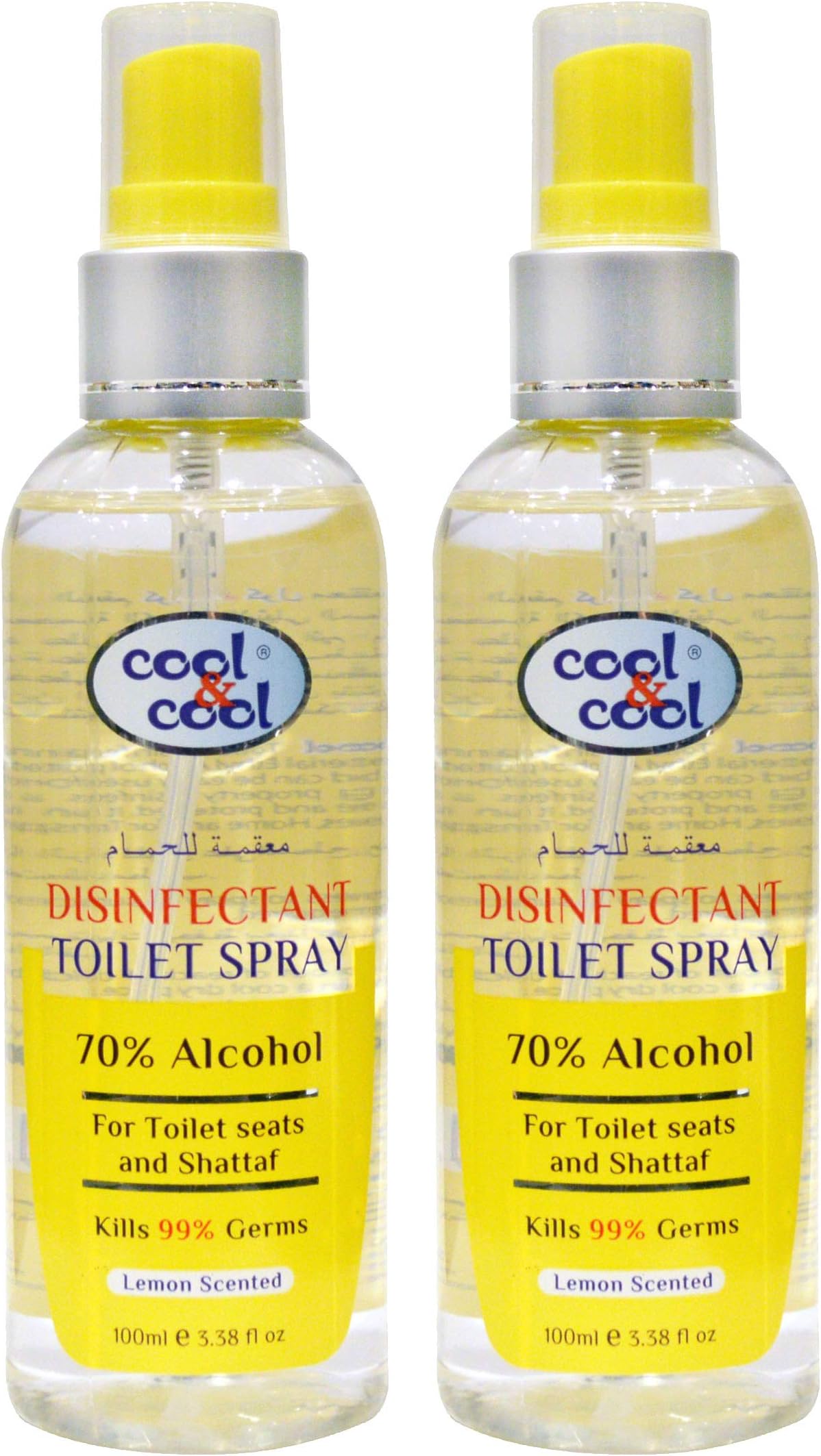 Disinfectant Toilet Spray, 2 x 100 ml