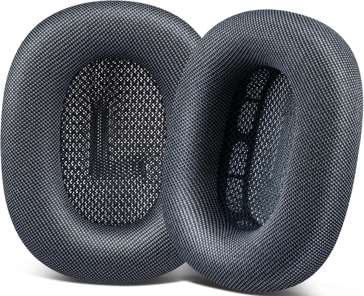 SOPROM Upgraded Ear Pads Replacement for Airpods Max Over-Ear Headphones, Earpads Cushions with Durable Mesh Fabric, Softer Foam, Noise Isolation and Sweatproof - Midnight