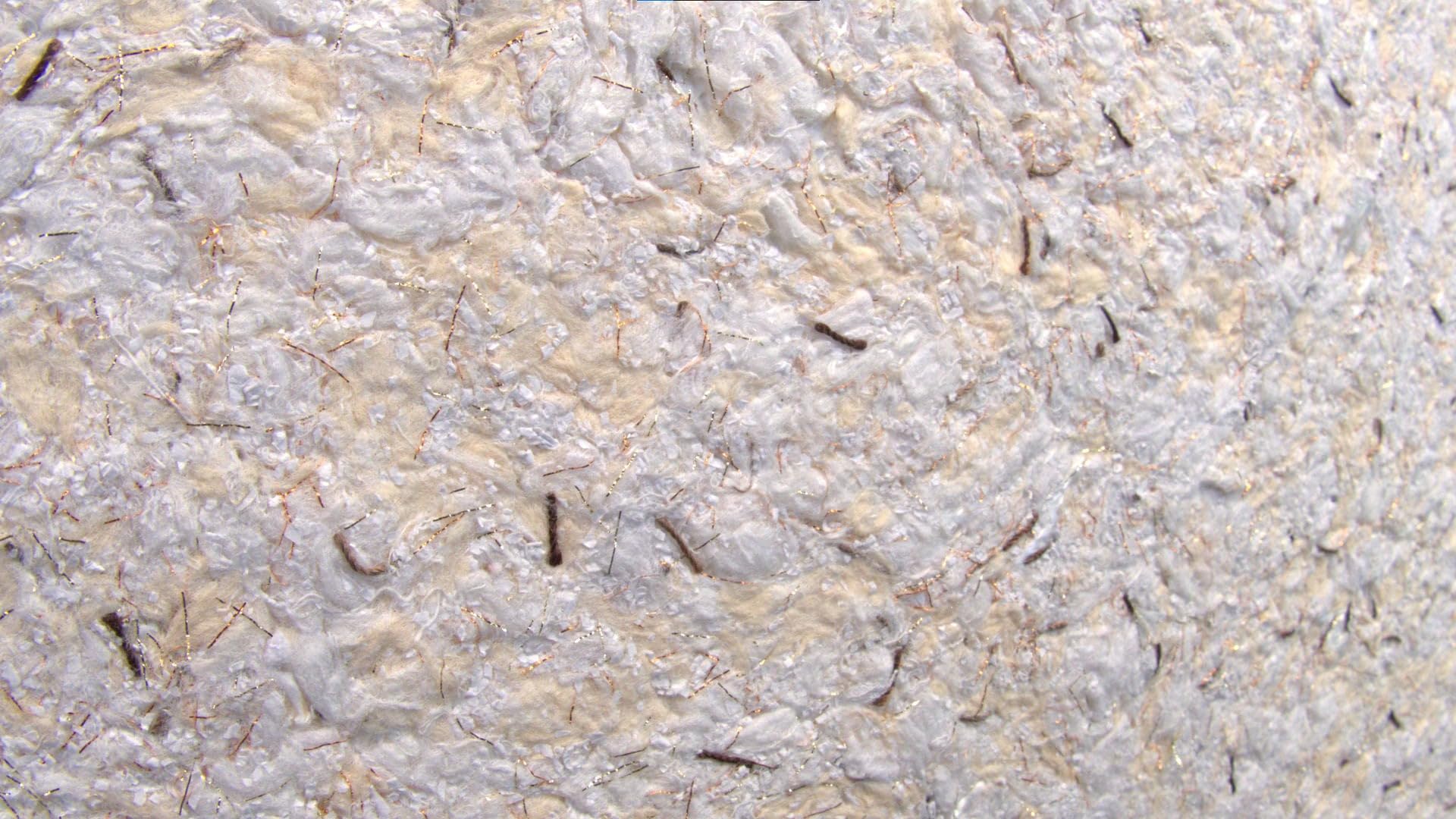 Baumwollputz Deluxe 34 - Grobe Flüssigtapete mit verschiedenen Effekten - 1kg ausreichend für ca. 4m²