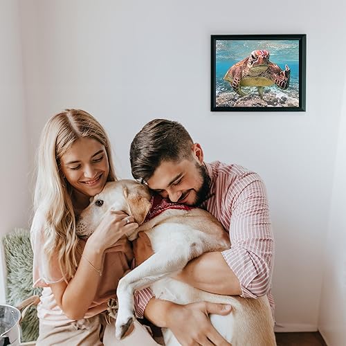 Miniatura 5 de Sea Turtle Swimming In Ocean - Sea Turtle Wall Print, Coastal And Nautical Theme Wall Decor Print Is Ideal For Home Decor, Lake House Decor, Office