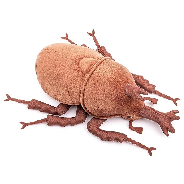 Foto 2 de 8 de lilizzhoumax Peluche Escarabajo Atlas 25cm/10” Lindas muñecas de Relleno de roedores Insecto de Peluche Suave…