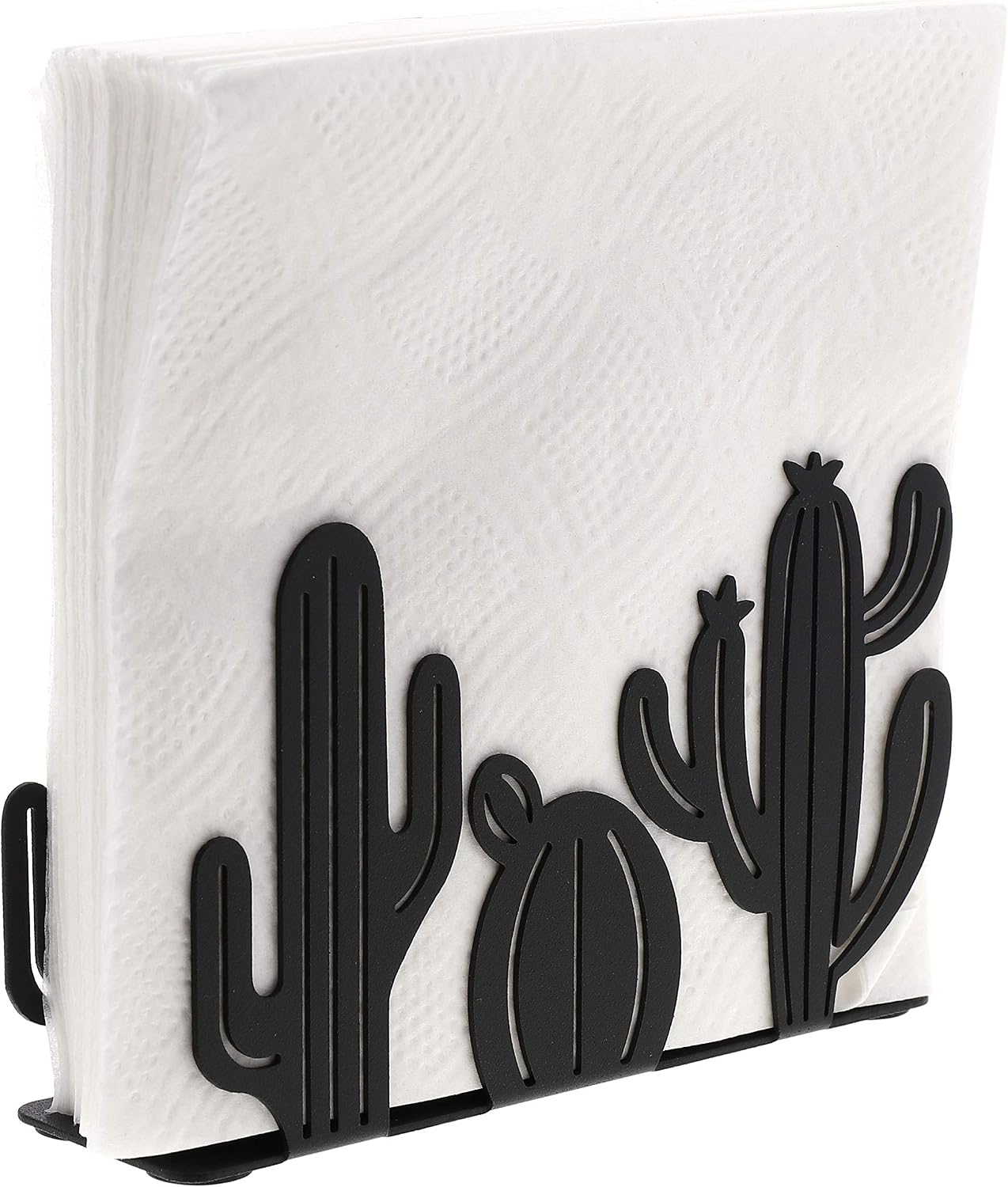 Fonzci Porte-Serviettes de Table Plat, Porte-Serviettes pour Serviettes en Papier, Porte-Serviettes en Métal Noir, Porte-Serviettes en Bois et Métal, Porte-Serviettes Carré avec Poids,(Noir Fonzci Porte-Serviettes de Table Plat, Porte-Serviettes pour Serviettes en Papier, Porte-Serviettes en Métal Noir, Porte-Serviettes en Bois et Métal, Porte-Serviettes Carré avec Poids,(Noir