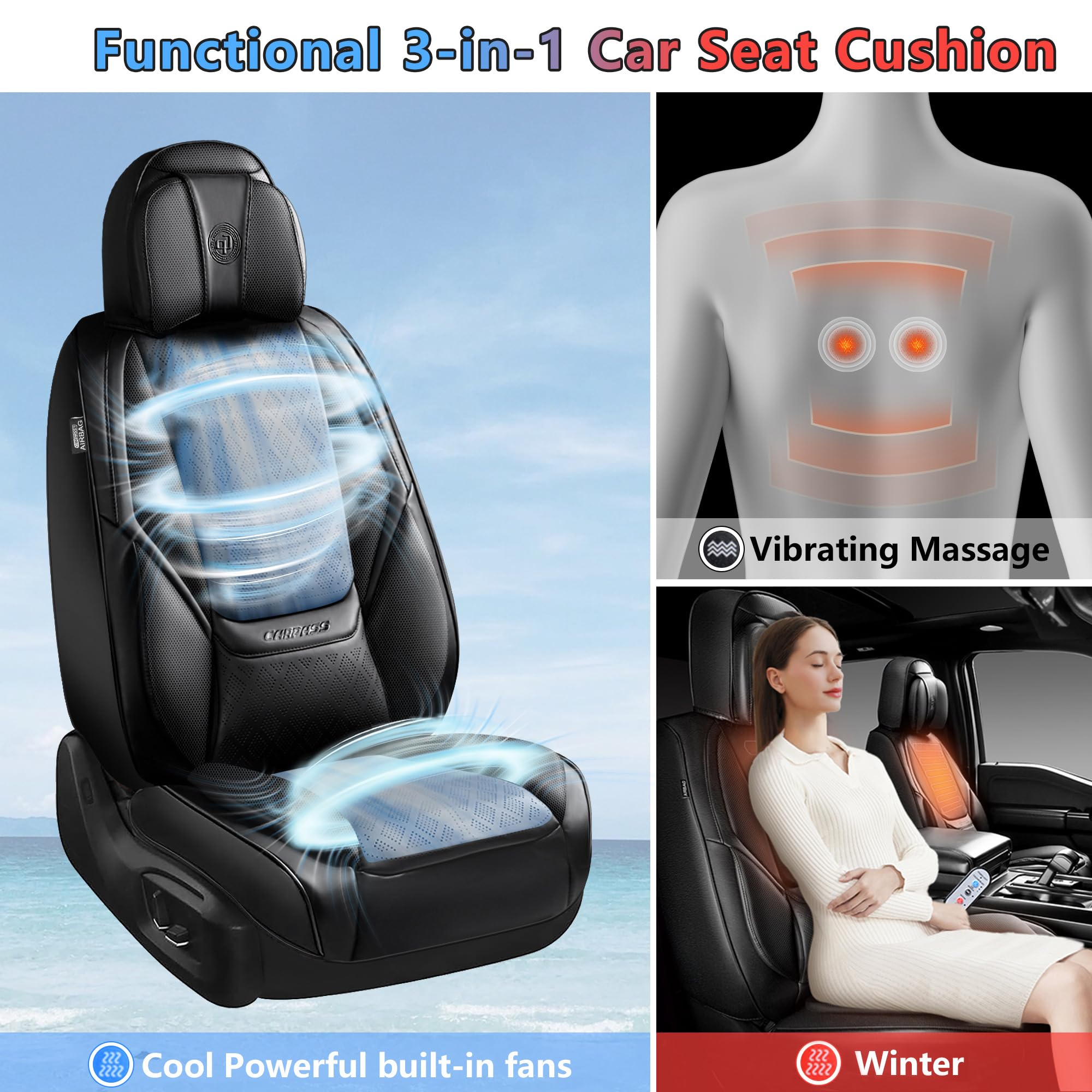 Car Seat Heater Price Leader VLFLG 12V Cooling Car Seat Pad 10