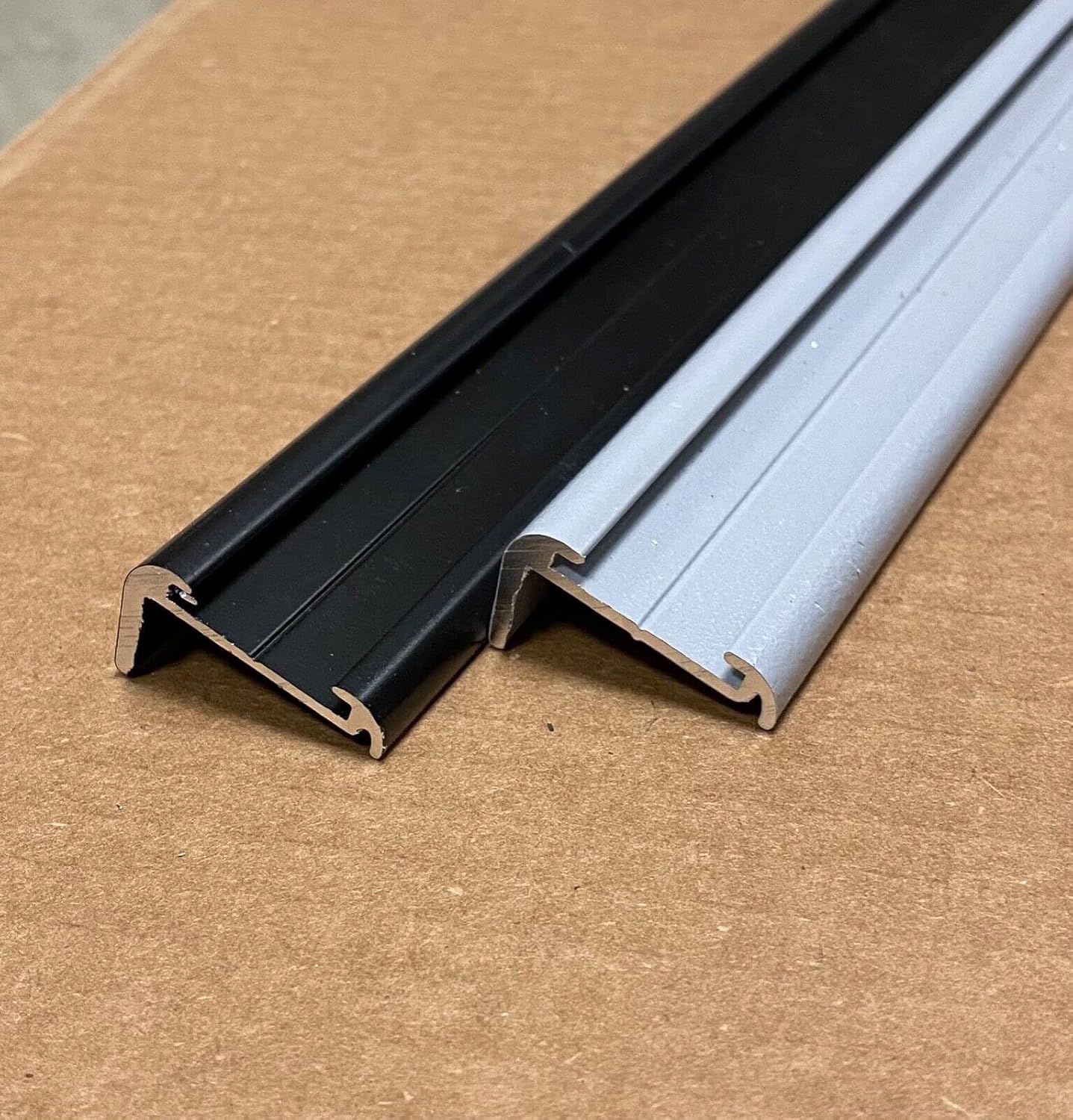 RV Aluminum 92" Corner Edge Roof Trim with 3/8" Leg Insert