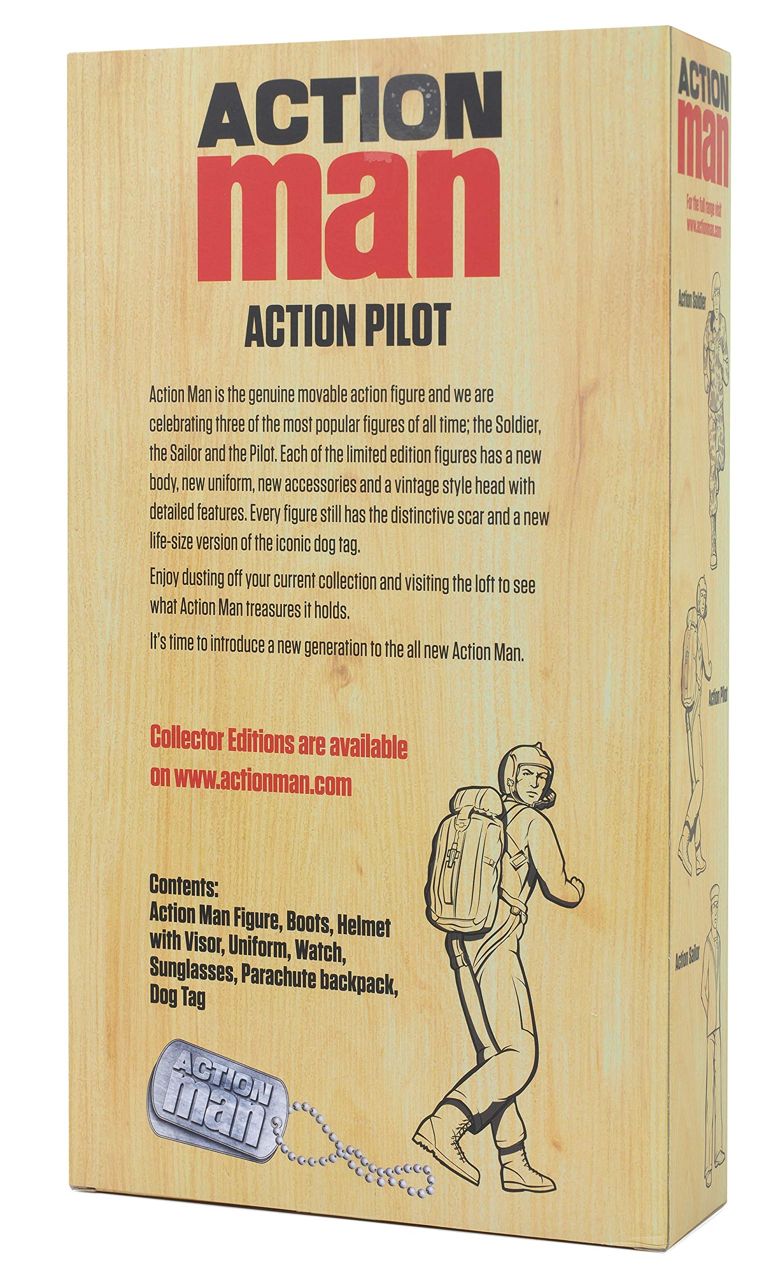 Action Man ACR01300 Jouet en Nylon 10 x 4.3 x 30 cm