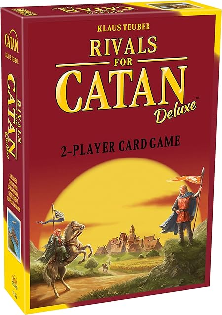 CATAN | Rivals for Catan Deluxe | Board Game | Ages 10+ | 2 Players | 45 -120 Minutes Playing Time