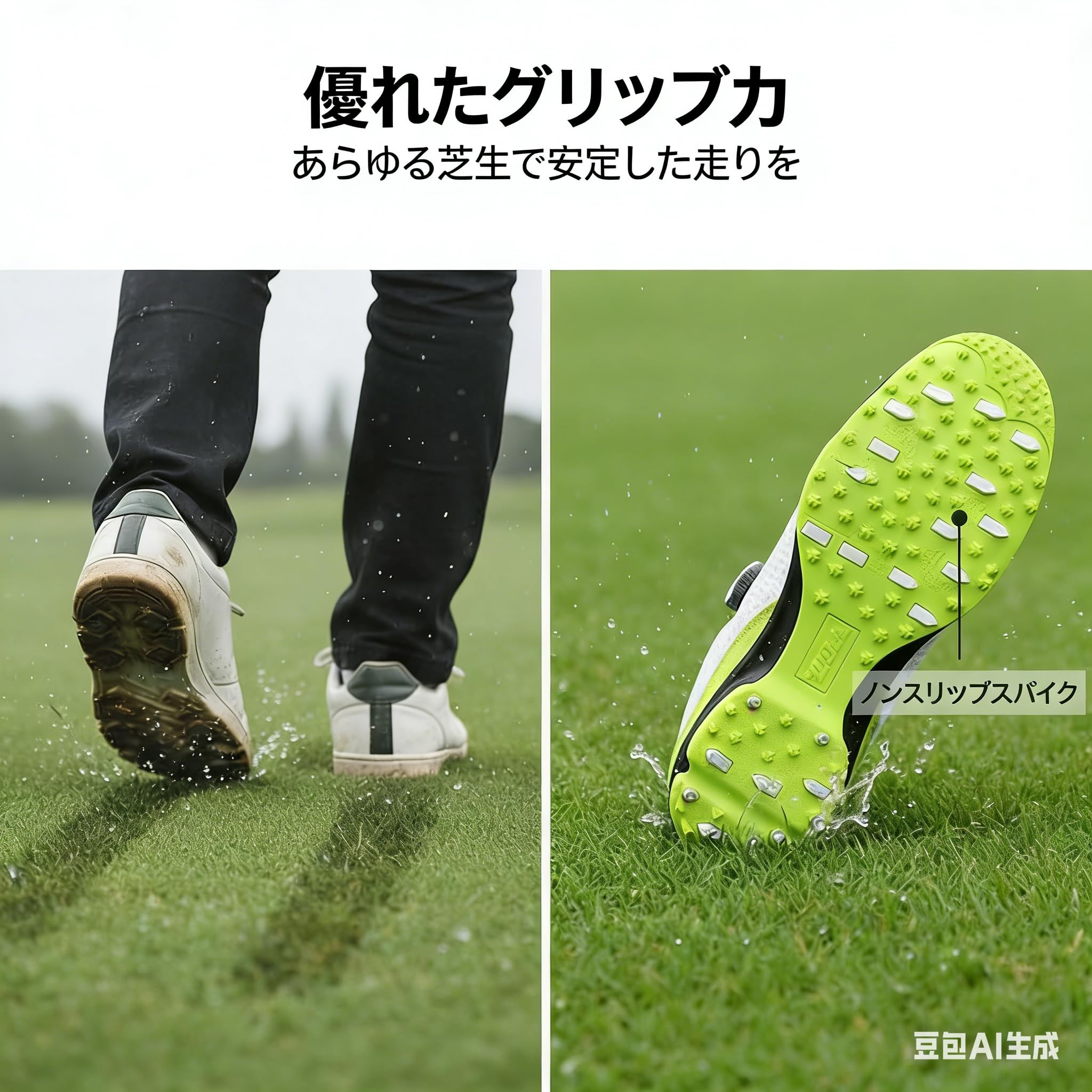 PGM Anti-Rutsch wasserdichte Golfschuhe für Herren mit Lace System