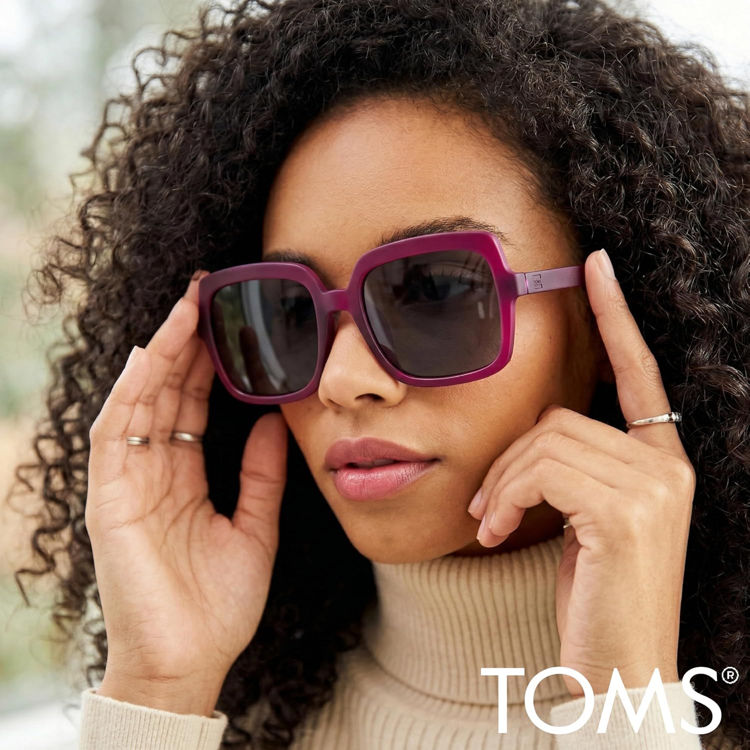 TOMS Women's Athena Square Sunglasses