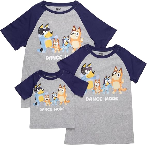 Bluey Bingo Graphic Printed T-Shirt