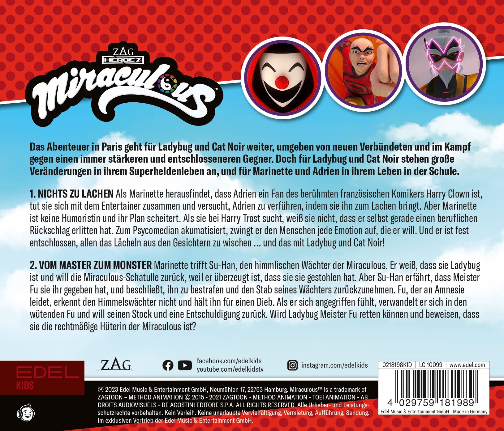 Miraculous - Hörspiel-Box (Folge 38-40) - Die Original-Hörspiele zur TV-Serie