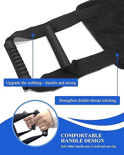 Miniatura 4 de SPRING SEAON Correa de transferencia - Correa de elevación esencial para ancianos y discapacitados con ayuda de movilidad, cinturones de marcha de