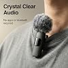 Mini Mic Pro (Último Modelo – #1 Micrófono para iPhone y Android, Micrófono Mini Inalámbrico, Voz Clara, Cancelación de Ruido, Lavalier para TikTok, YouTube y Entrevistas 2