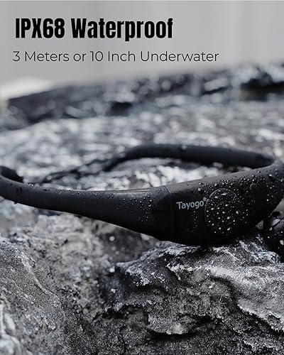 Miniatura 3 de Tayogo Reproductor de MP3 impermeable para nadar + auriculares Bluetooth para correr  Auriculares subacuáticos IPX8, reproductor de música de 8 GB,