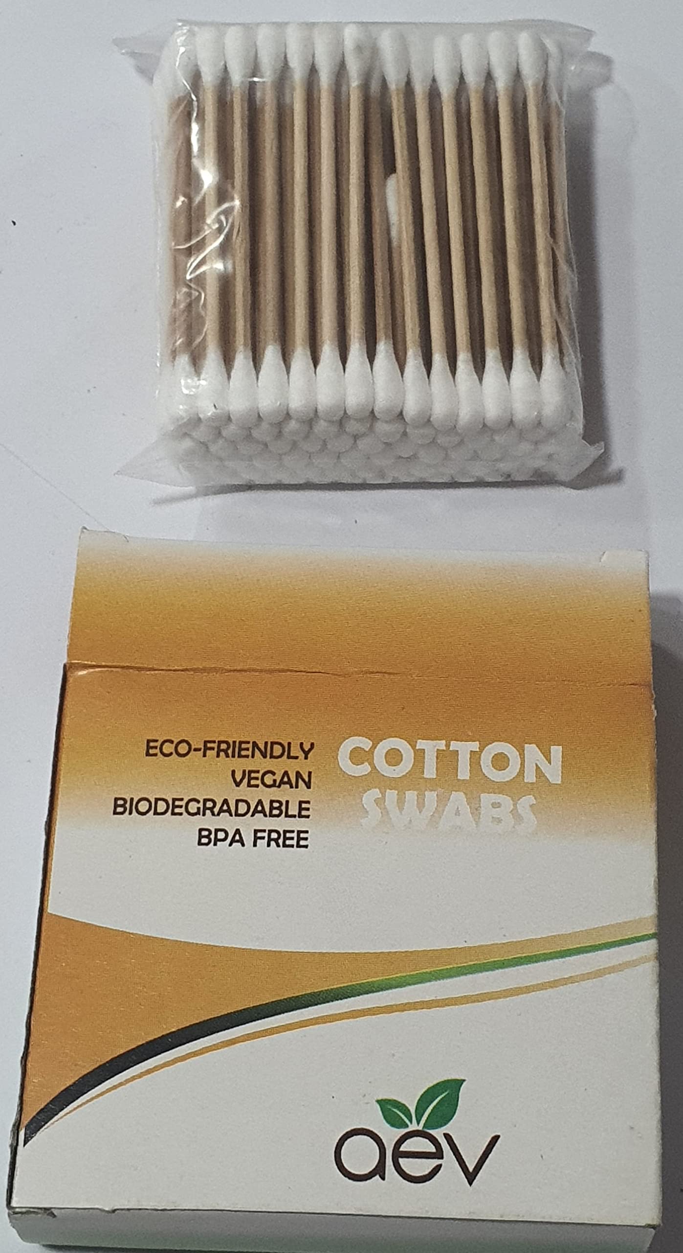 AEV Eco friendly bamboo Earbuds pack of 80-image-22