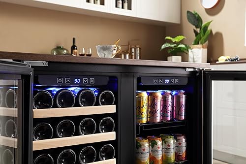 Miniatura 3 de Empava Refrigerador de bebidas de vino, acero inoxidable