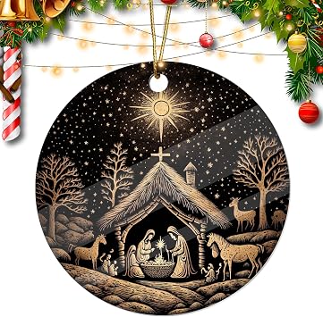 I Saw that Ornaments,White Christmas Ornaments 2027 Funny Ornament Christmas Stocking Filler House Warming Gifts New Home-F