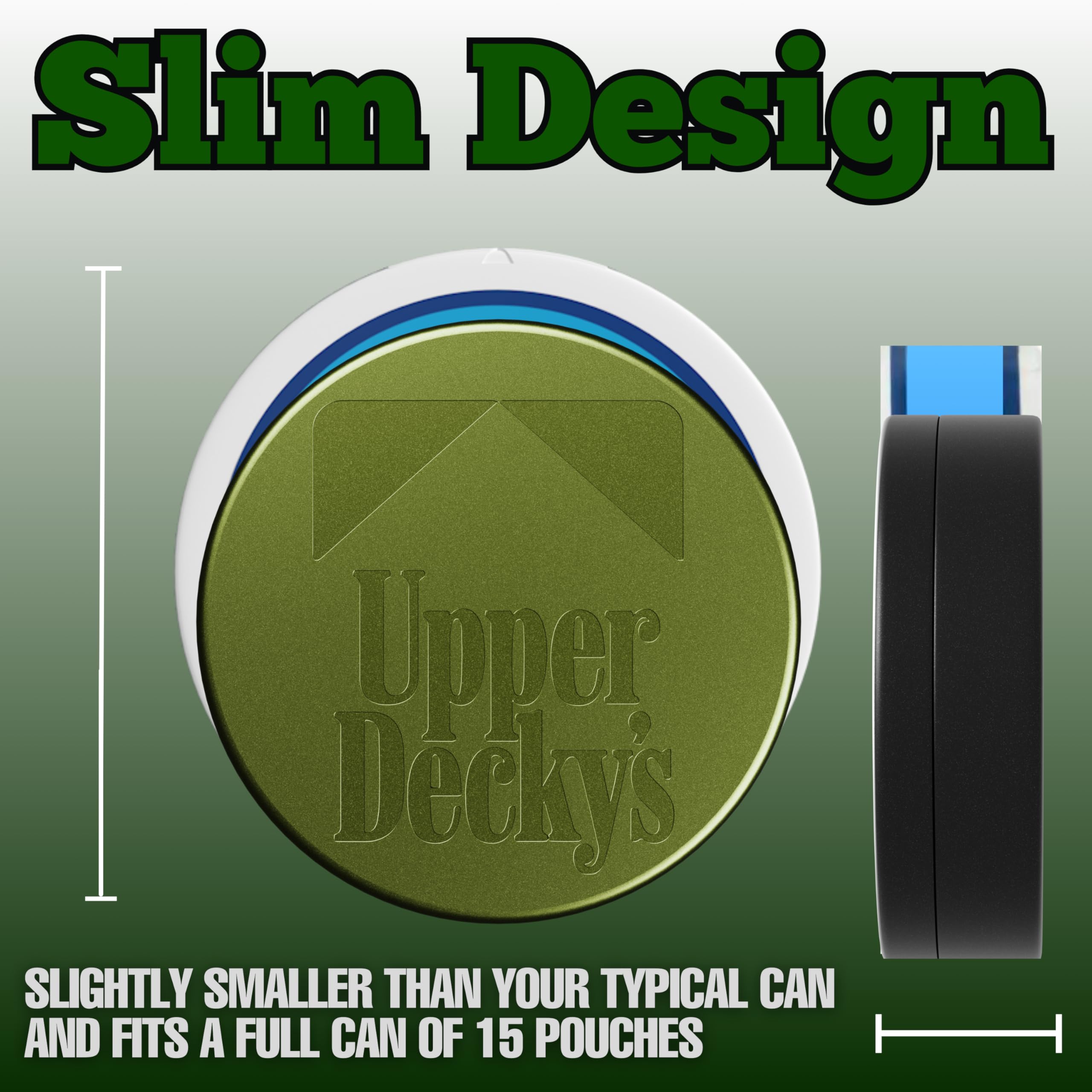 ZPACK Upper Deckys | Metal Can | Metal Container | Pouch Container