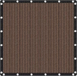 VICLLAX 90% Shade Fabric Sun Shade Cloth Privacy Screen with Reinforced Grommets for Outdoor Patio Garden Pergola Cover Ca...