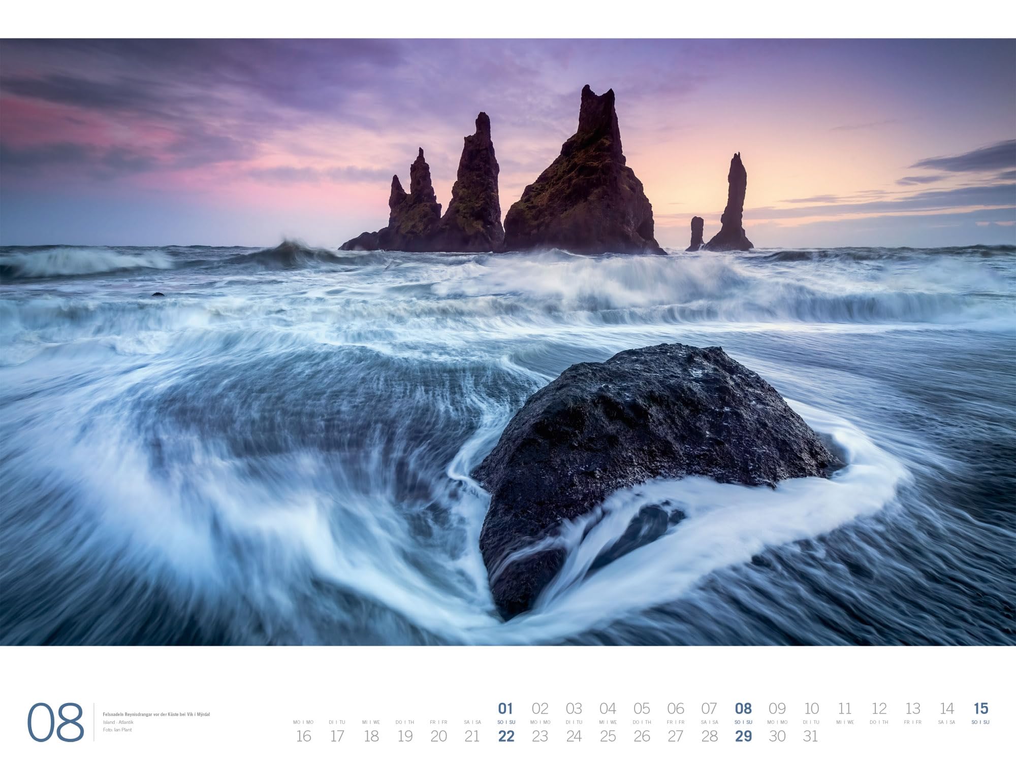 Meer Gallery Kalender 2027 | Außergewöhnlicher Meeres-Kalender im großen Querformat (66x50 cm) | Küste und Strand im Großformat