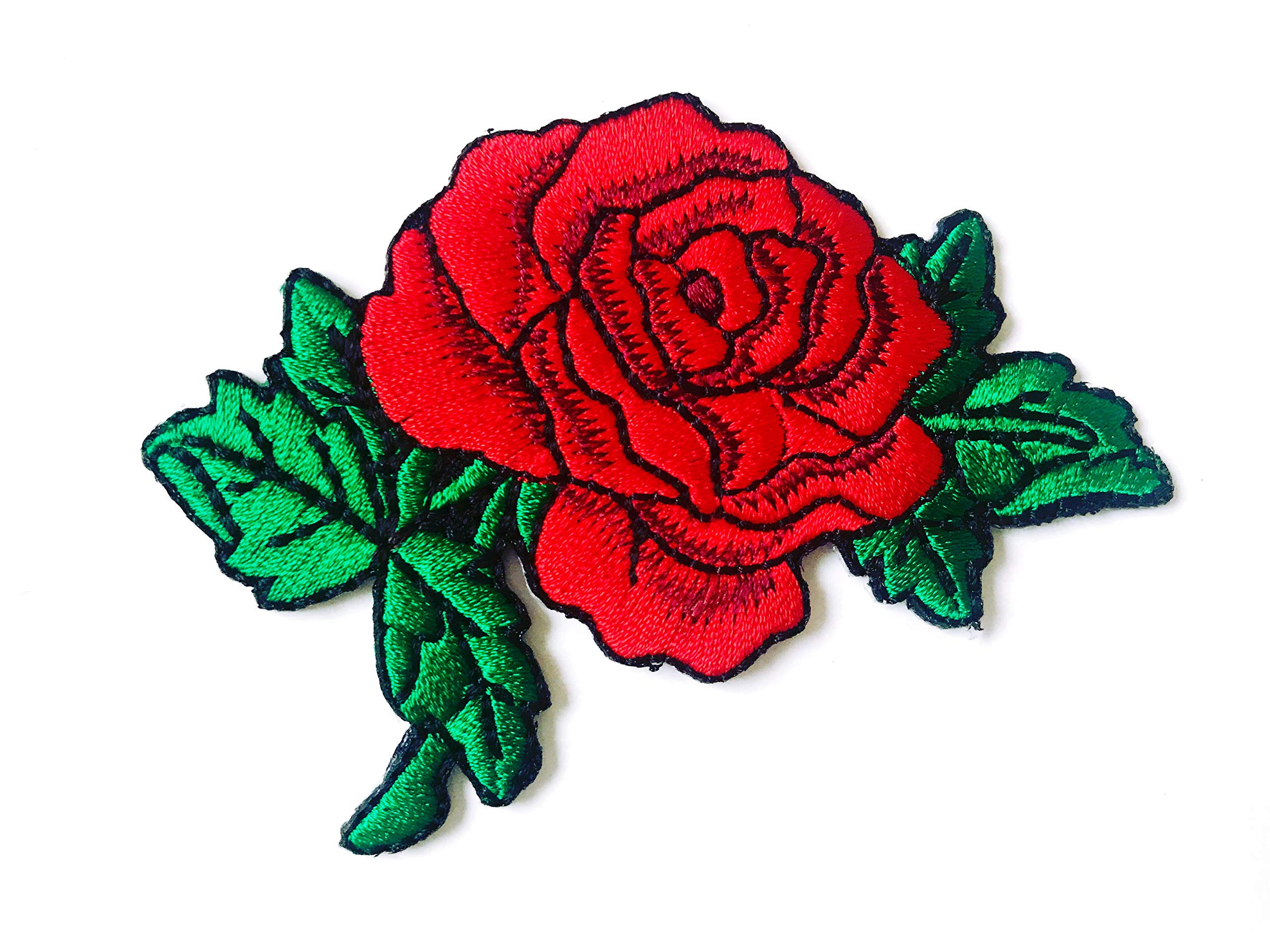 rose patches for jackets