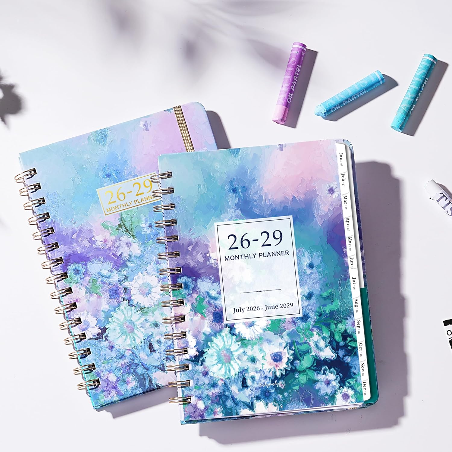 2026-2029 Monthly Planner - 3 year planner 2026-2029, JUL 2026-JUN 2029, Monthly Calendar, 6.3" x 8.4", 36 Month Calendar Planner with Monthly Tabs, Inner Pocket, for Long-Term Planning - Image 2