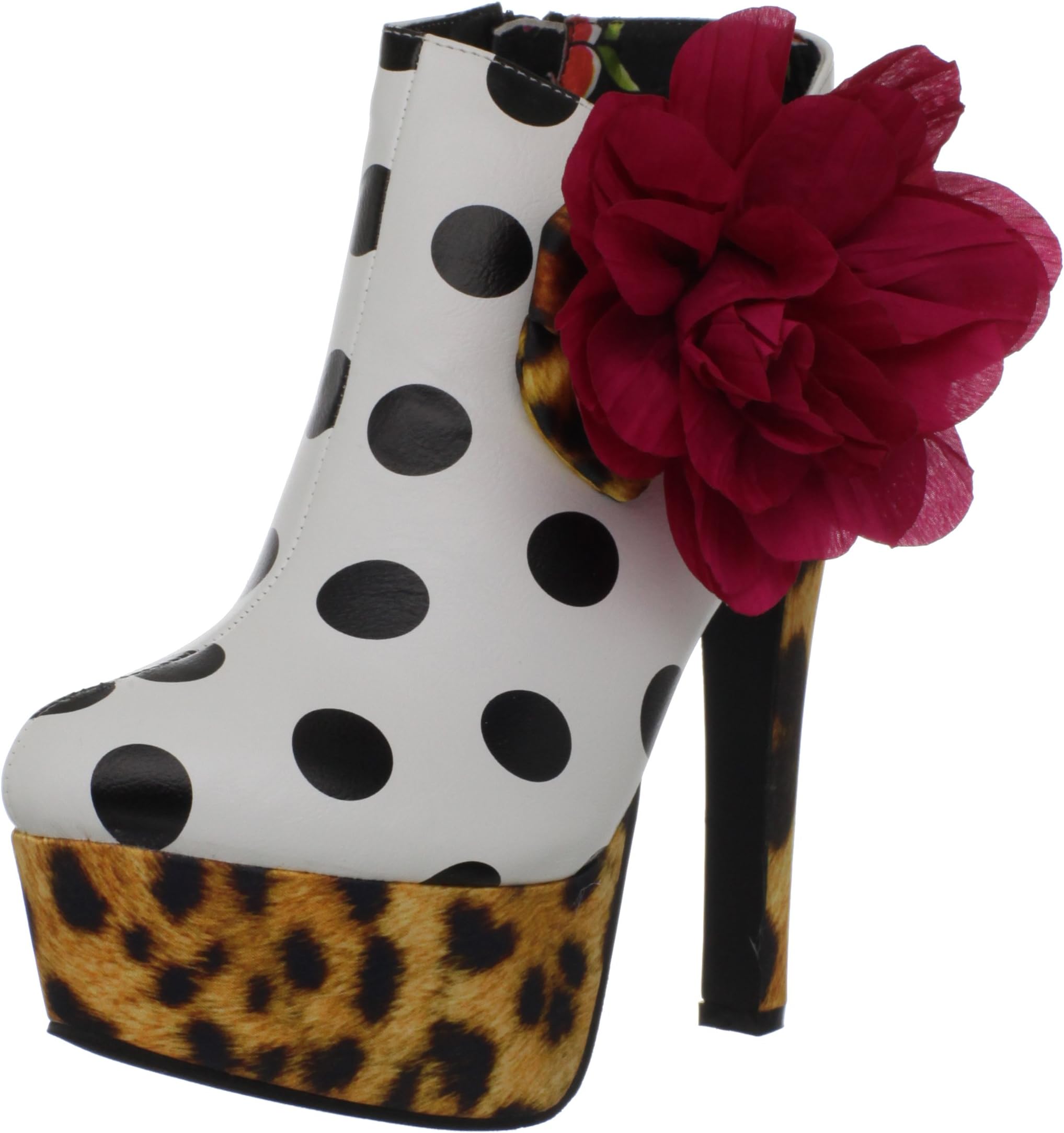 Iron Fist Women's Lolita Love Platform Ankle Bootie