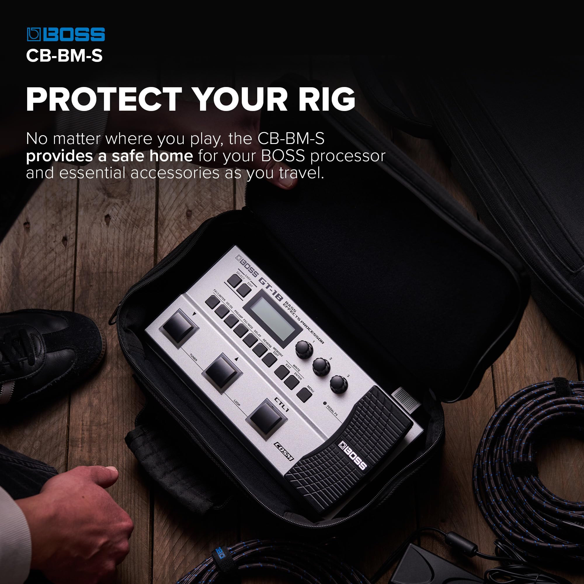 BOSS エフェクターバッグ　CB-BM-S Amazon.com: Boss CB-BM-S Multi-effect Case : Musical Instruments