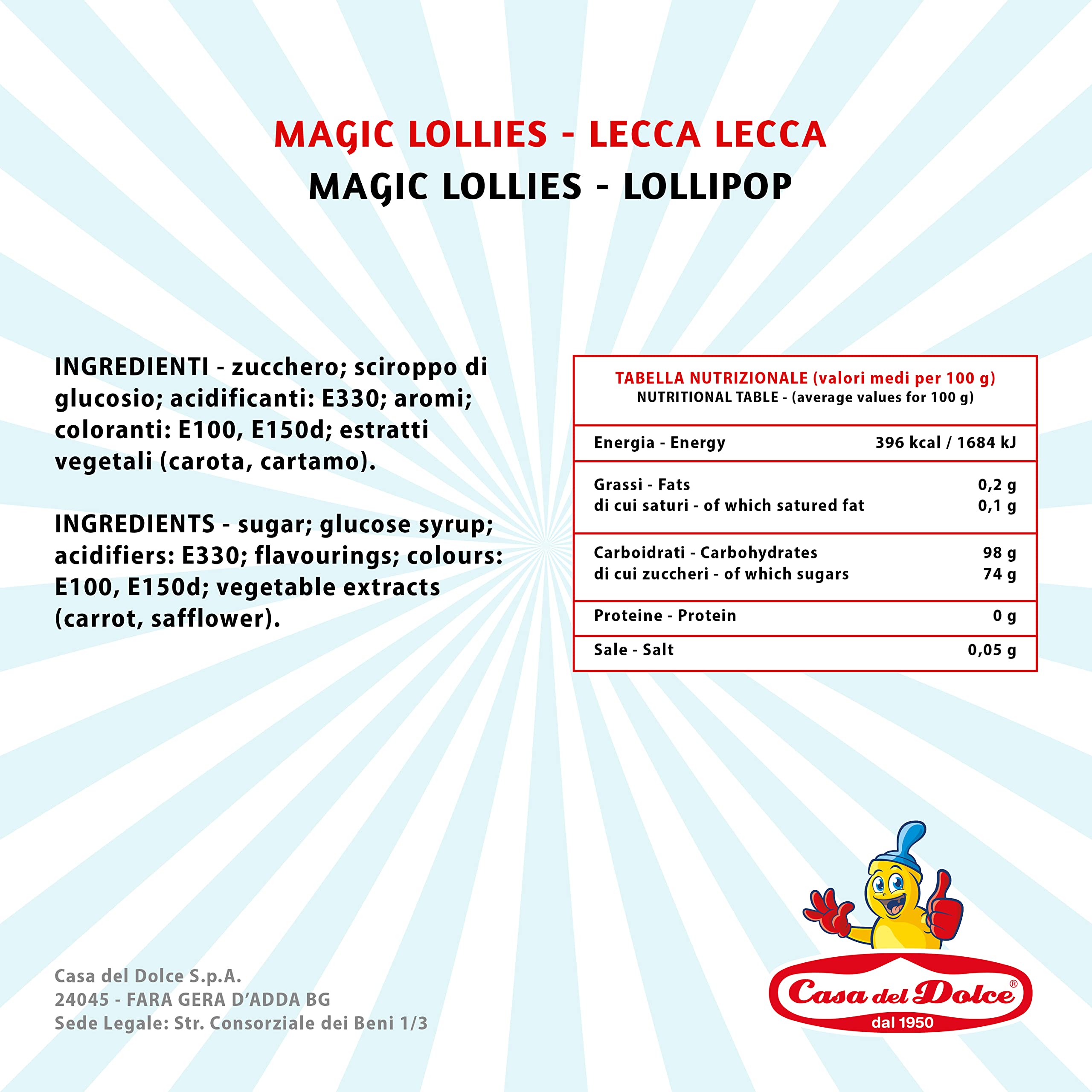 MR.LOLLY PIATTO P200 CASA DEL DOLCE