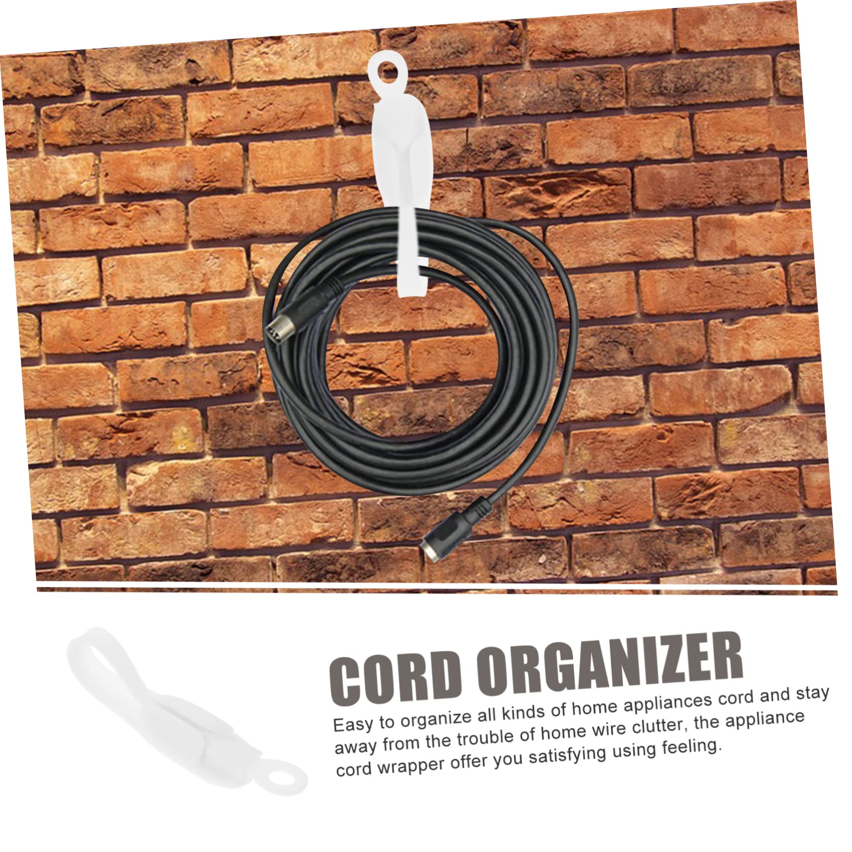 ARTIBETTER 36 Piezas Devanadera de cuerda gestión de cables cocina enrollador de cable cables organizador organizadores de cables para electrodomésticos aparato gel de sílice