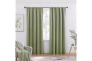 topfinel Blackout Curtains 84 Inch