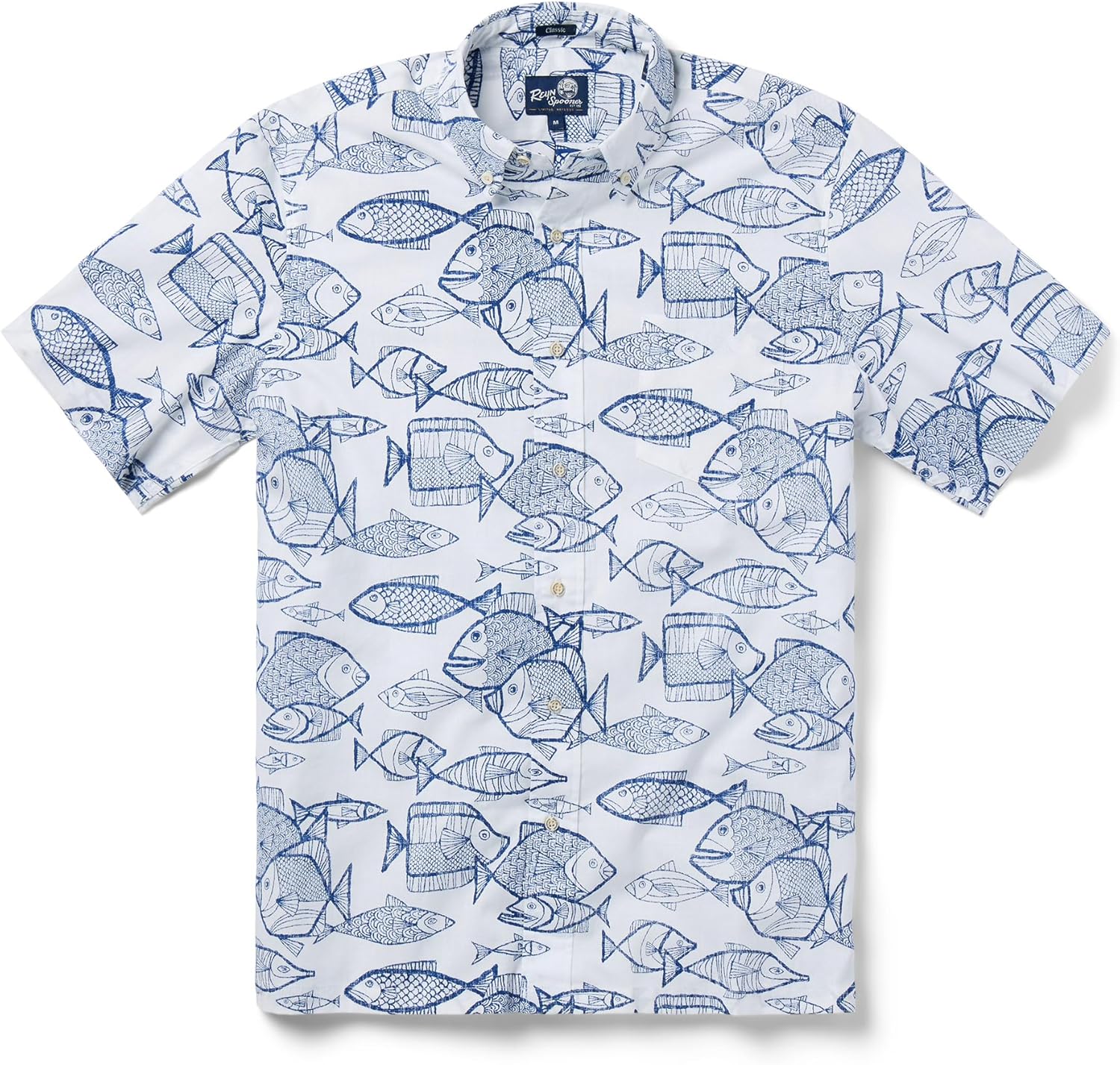 Reyn Spooner Men's Island Inspired Hawaiian Aloha Shirt - Button Front