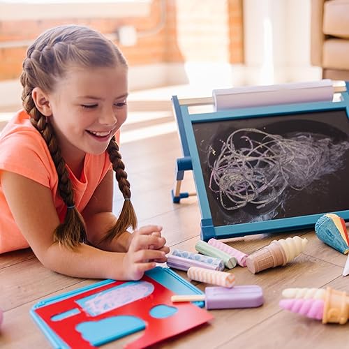 Miniatura 7 de Melissa & Doug - juego de tiza de heladería