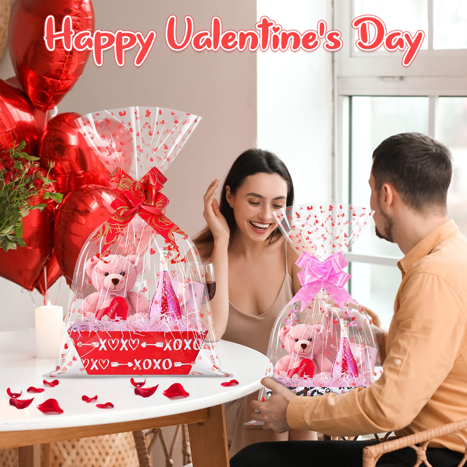Hallswl Geschenkkorb zum Valentinstag, 12 Stück