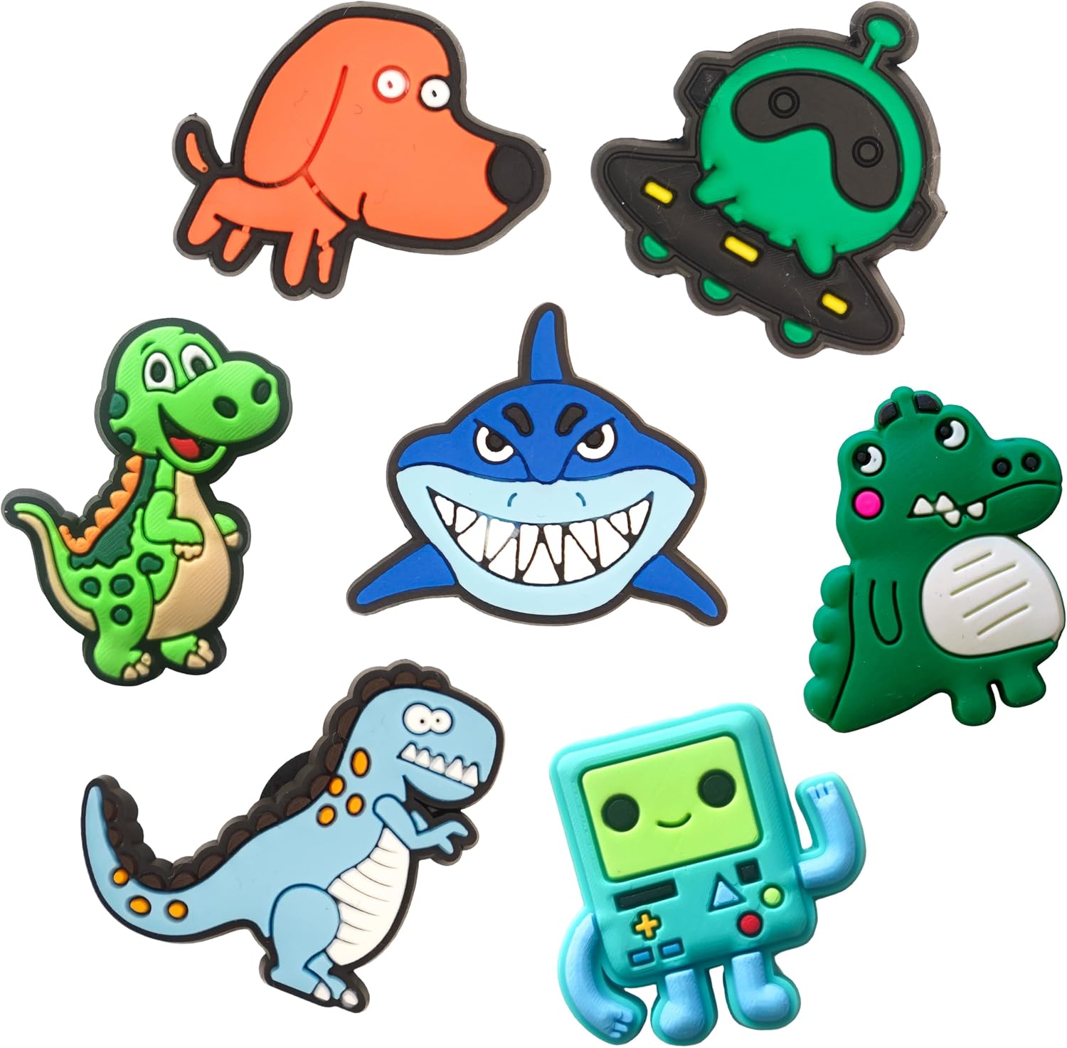 30, 50, 100 Pcs Random Shoe Charms for Kids Boys Girls Adult Men Women : Fun DIY Accessories for Clogs - Shoe Decoration Pins - Party Favors Gifts