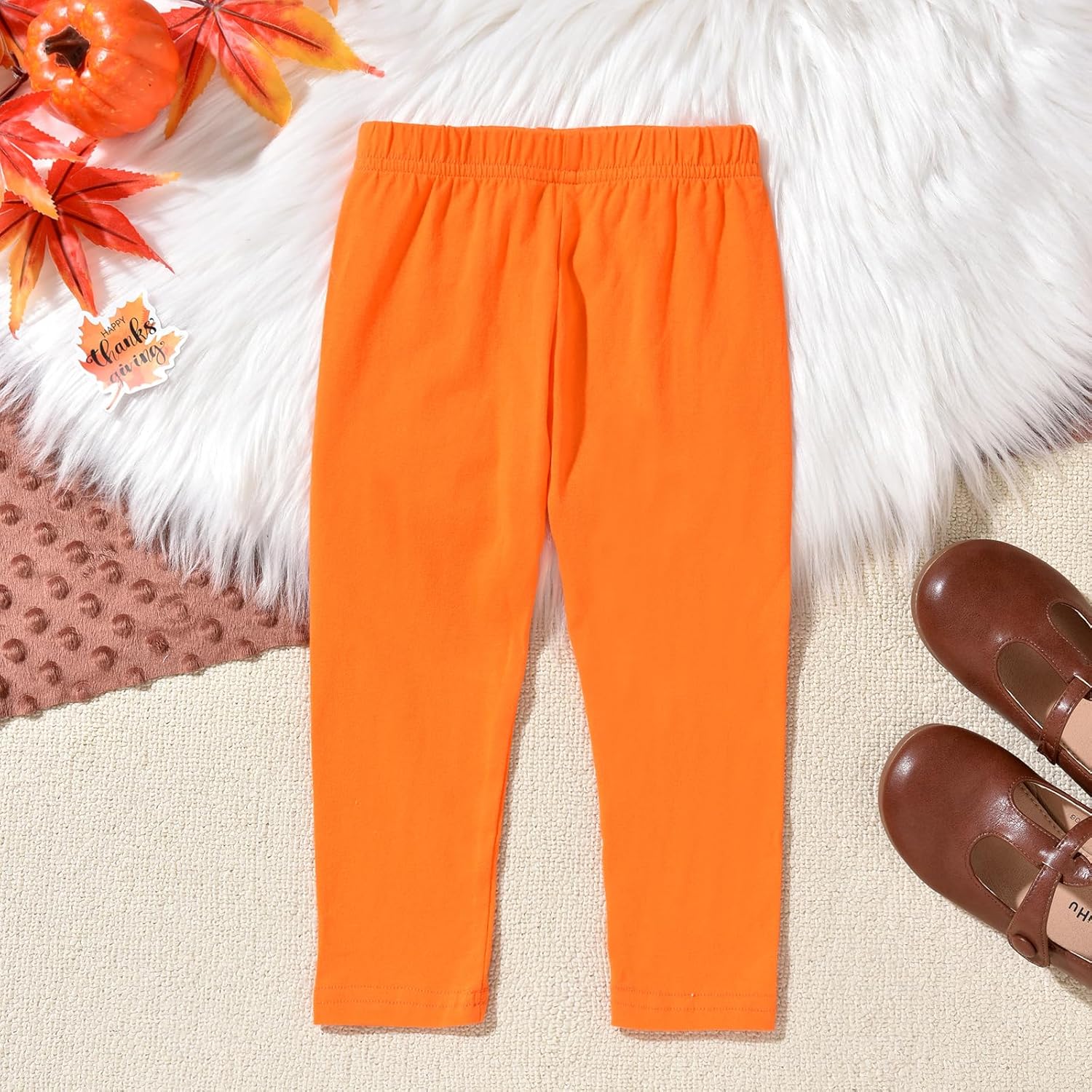 HINTINA Toddler Little Girl Long Sleeve Outfits Tunic Dress Top leggings Pants Fall Winter Clothes Set - Image 6