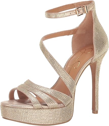 Jessica Simpson Sandalias de plataforma con correa de tobillo Shyremin para mujer