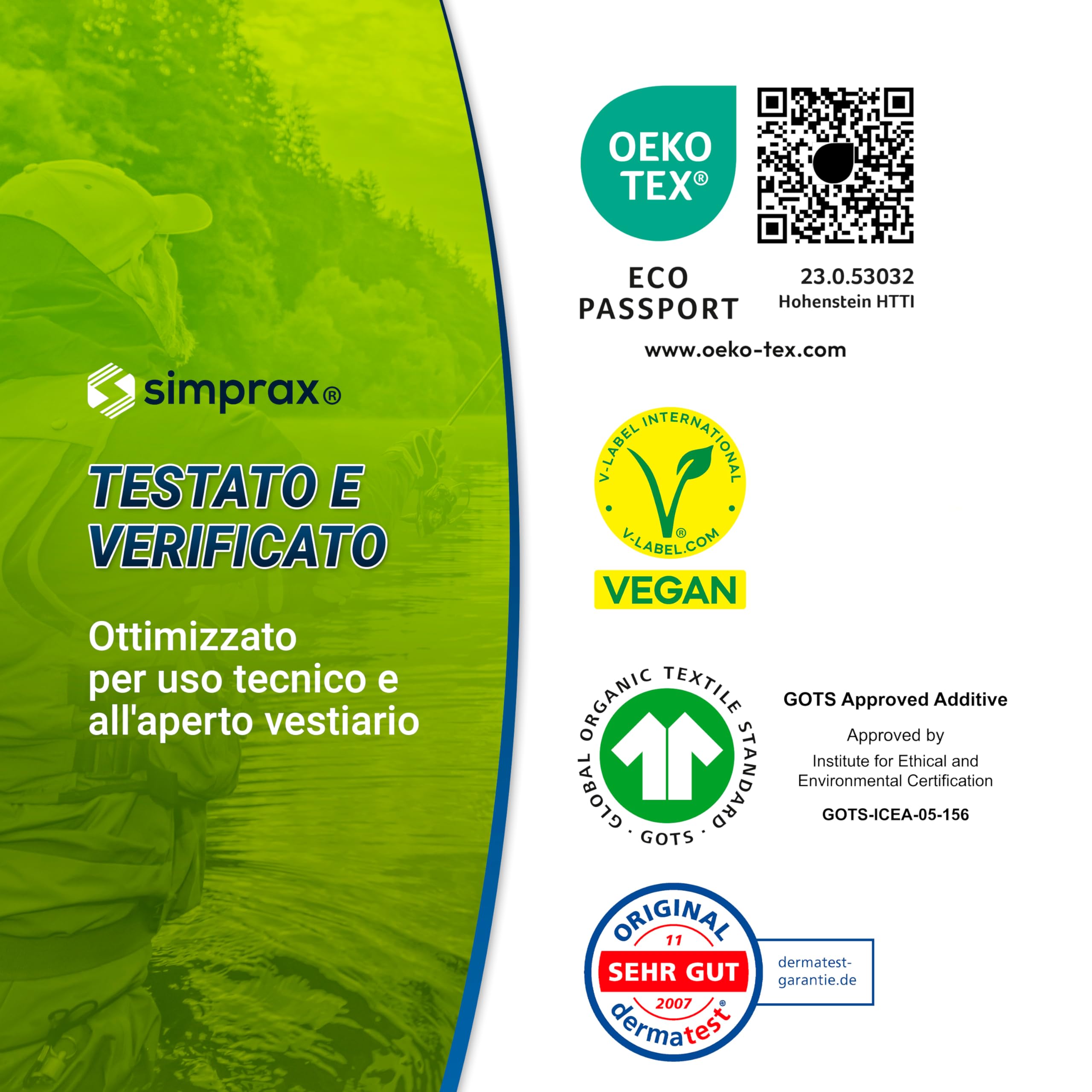 Detergente Impermeabilizzante Tessuti Ecologico & Senza PFC - Detersivo per Gore-Tex Sympatex Softshell & Abbigliamento Outdoor - Lavaggio in Lavatrice o Mano per Giacche Pantaloni